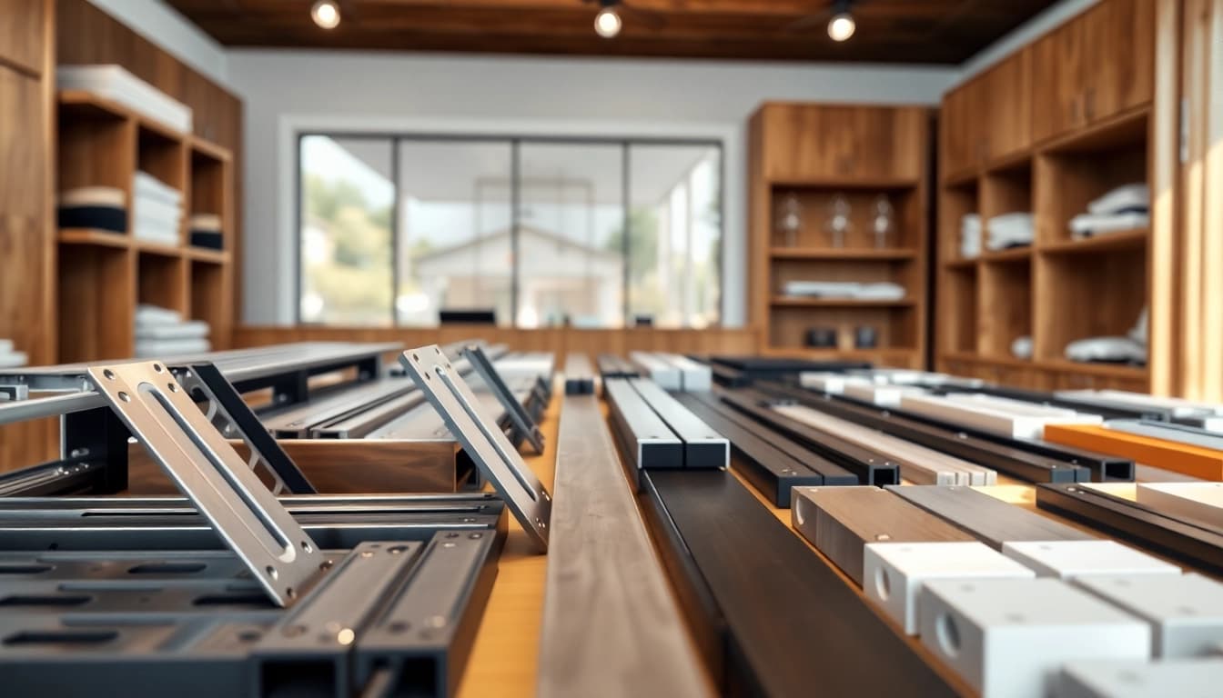 Showcase of high-quality drawer slides from a leading Drawer Slides Supplier, demonstrating variety and durability.