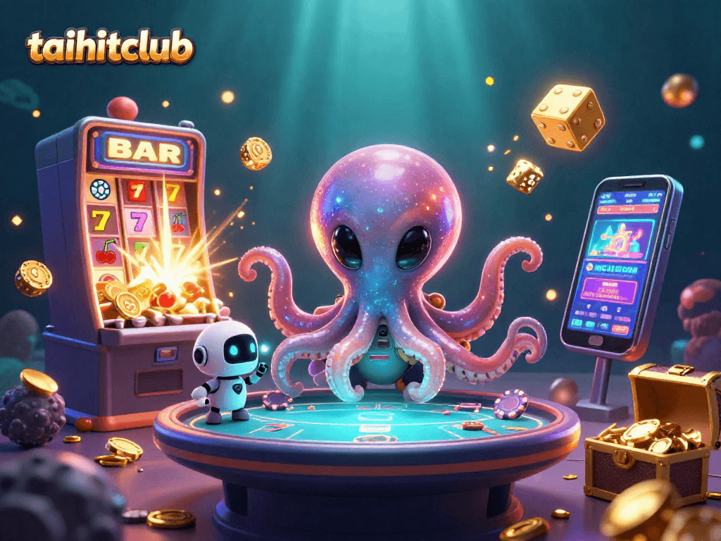 Experience excitement at taihitclub with a space-themed gaming adventure and vibrant casino elements.