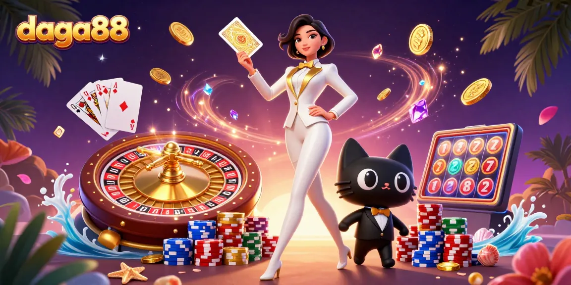Experience thrilling gambling action at daga88 with dynamic poker scenes and vibrant game elements.