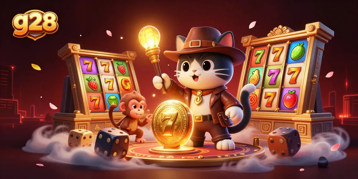 g28 reveals exciting slot adventure with a cat explorer and jackpot spins