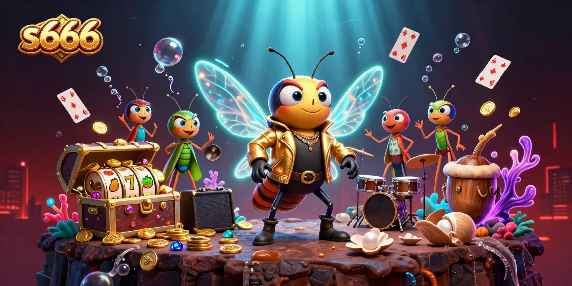 Experience thrilling slots and jackpot wins with s666 in this vibrant casino scene.