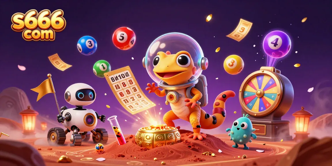 Experience exhilaration with s666 com in a vibrant Martian casino scene bursting with excitement.
