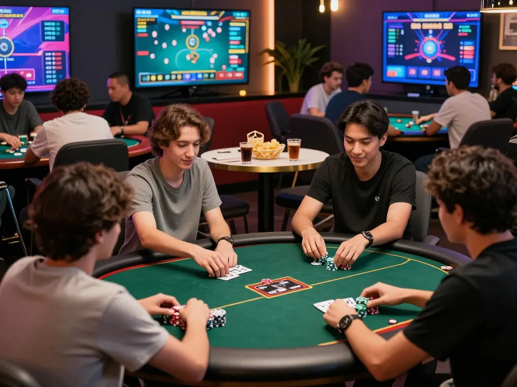 Players enjoying rich gaming experiences on the rikvip online platform showcasing vibrant graphics and social interactions.