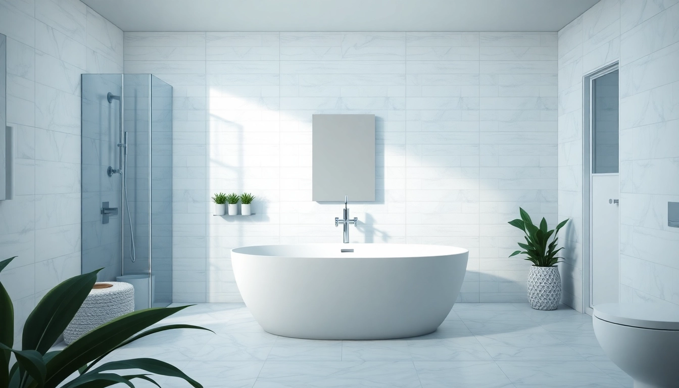 Elegante sonni Duschkabine in modernem Badezimmer mit minimalistischer Gestaltung.