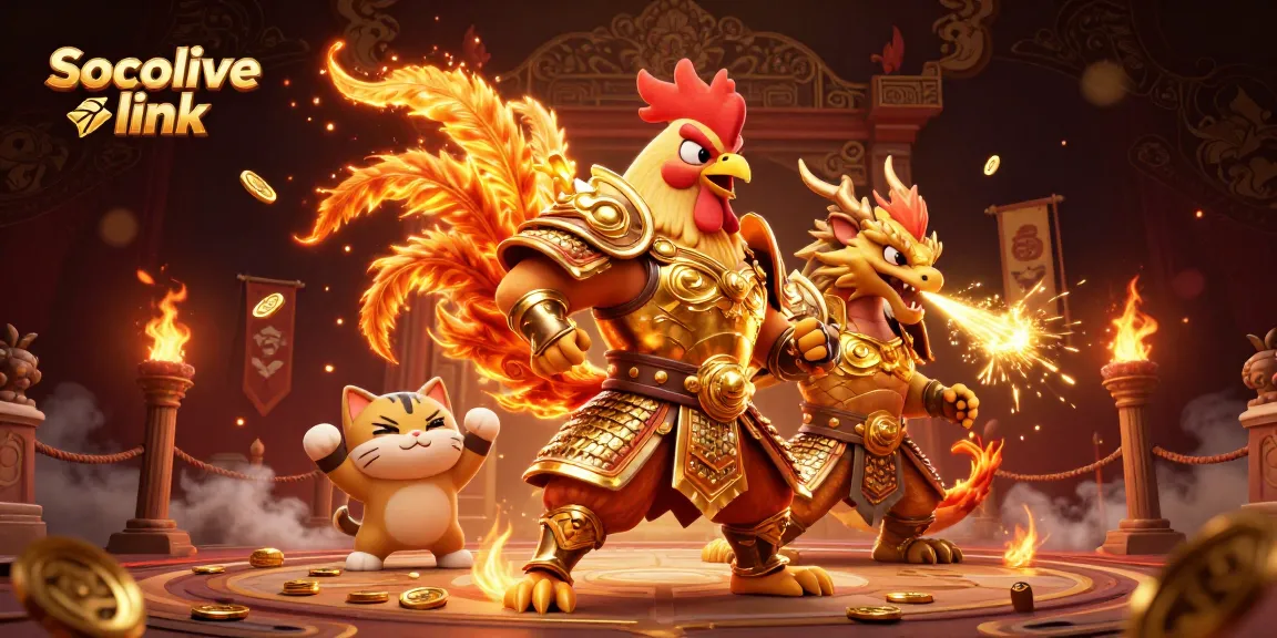 Experience thrilling moments with Socolive link featuring dynamic characters and exciting gambling elements.