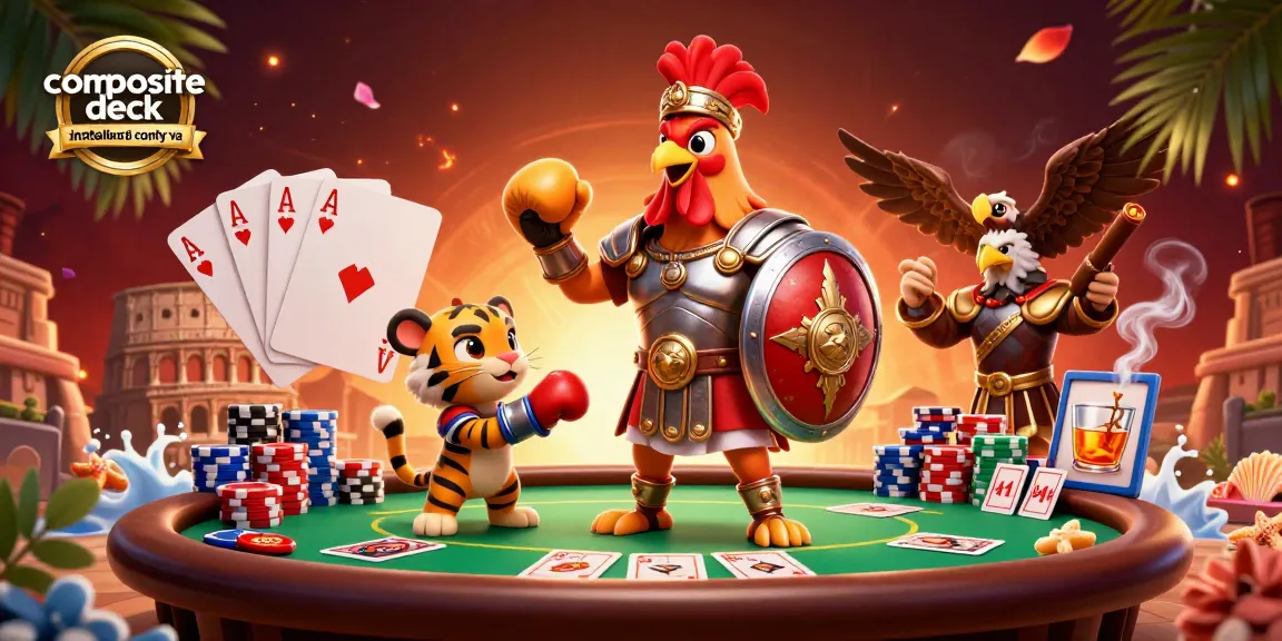 Experience thrilling action with composite deck installer stafford county va in an intense poker showdown.